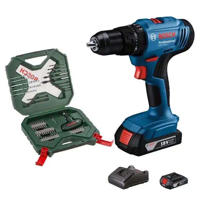 8 GSB 183 LI + Promoline 54 Pc Accessory Set - Image 1